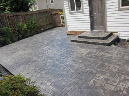 Ashlar Slate Stamp Pattern