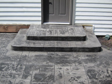 Ashlar Slate Stamp Pattern